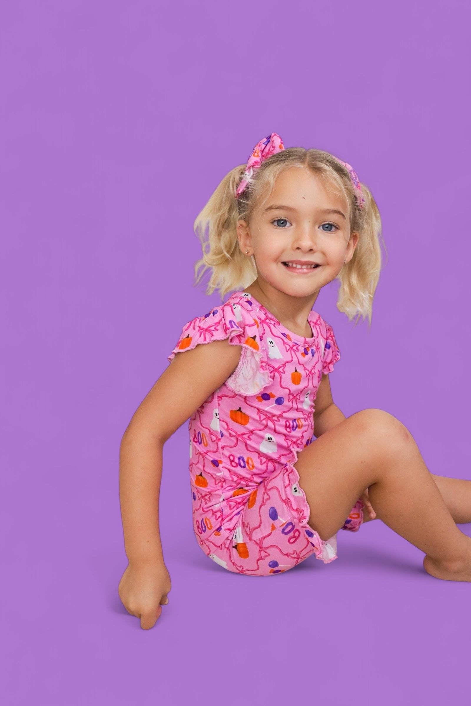 BERRY SWEET BOO DREAM RUFFLE SHORT SET