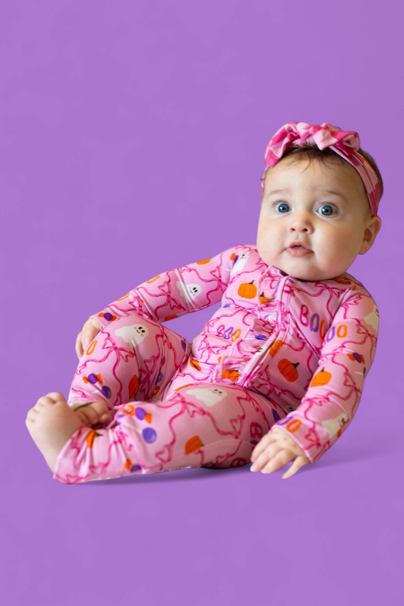 BERRY SWEET BOO DREAM RUFFLE ROMPER