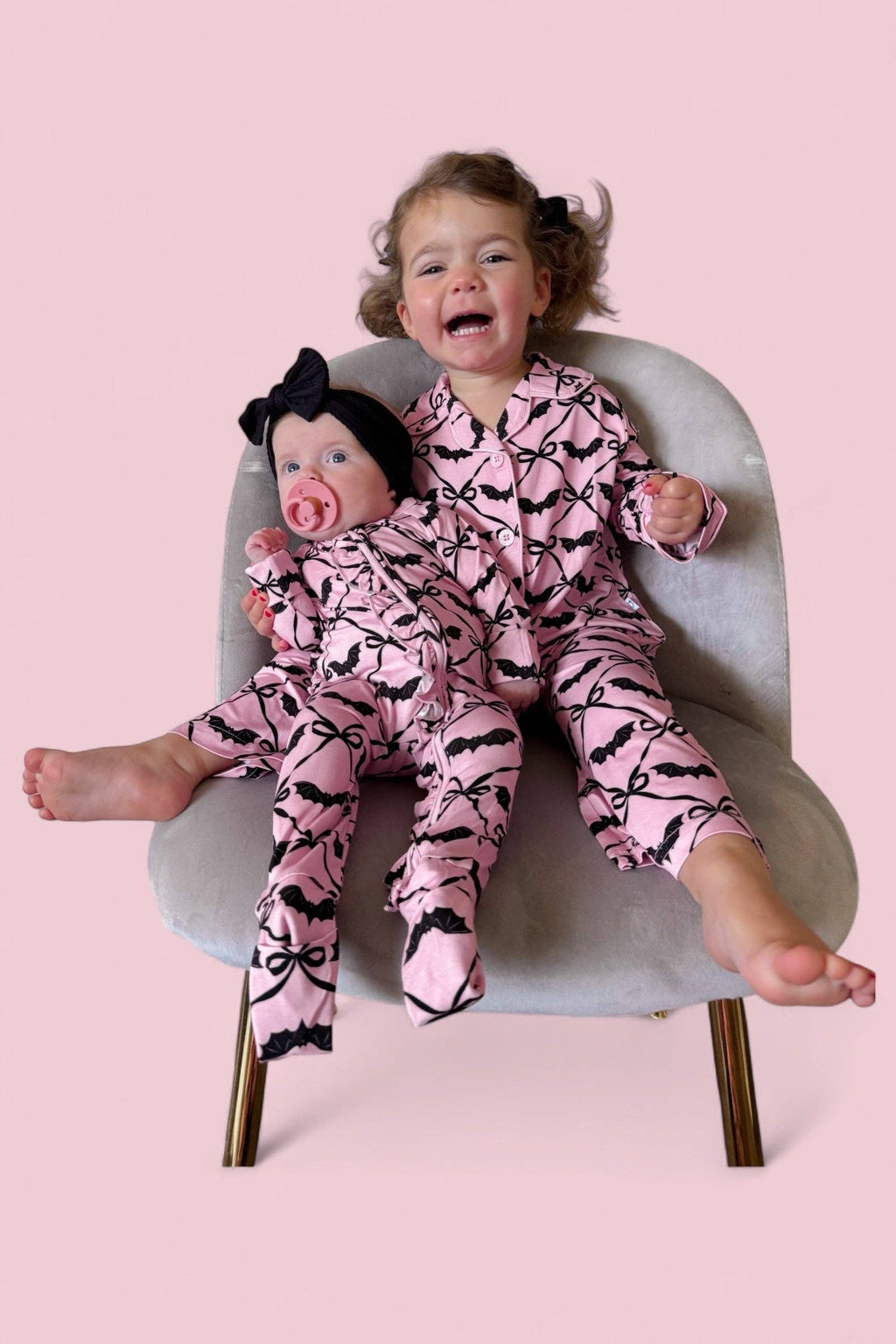 BATTY BOWS DREAM RUFFLE ROMPER