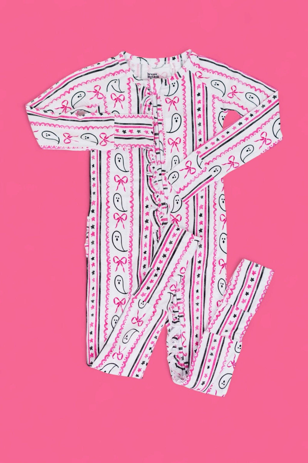 BOO AND BOWS DREAM RUFFLE ROMPER