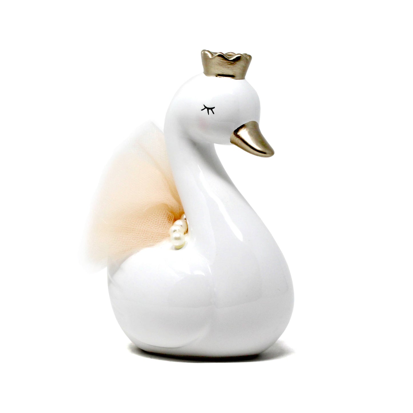 Child To Cherish® - Hana Swan Ceramic Money Bank