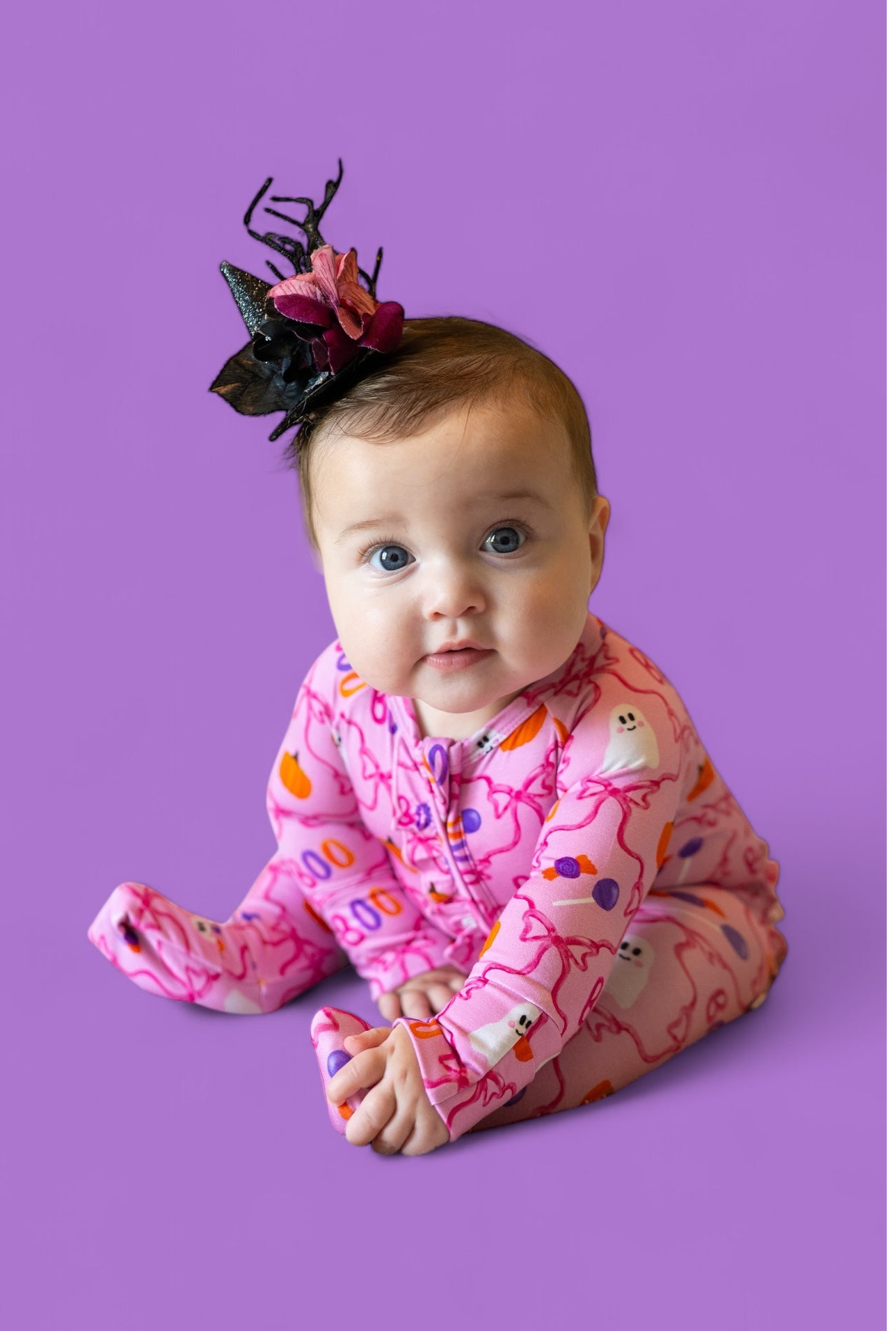 BERRY SWEET BOO DREAM RUFFLE ROMPER