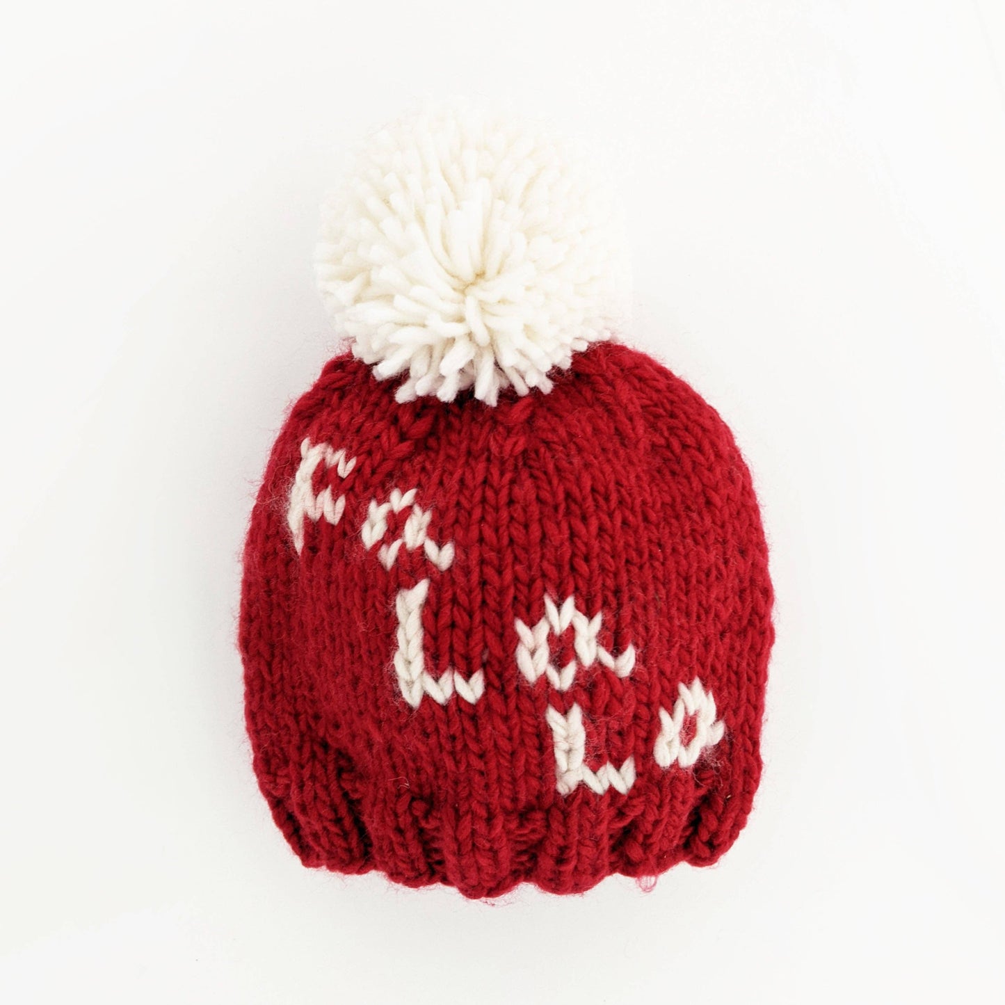 "Fa La La" Hand Knit Beanie Hat