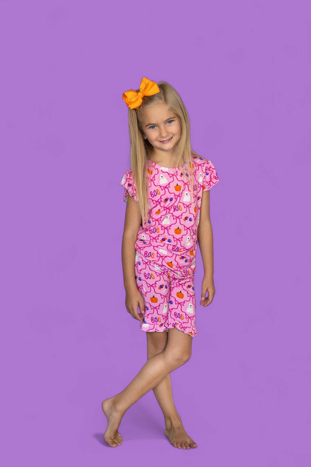 BERRY SWEET BOO DREAM RUFFLE SHORT SET