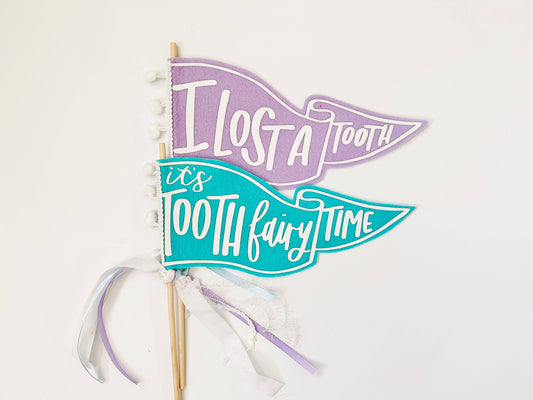 Tooth Fairy Pennant Flag