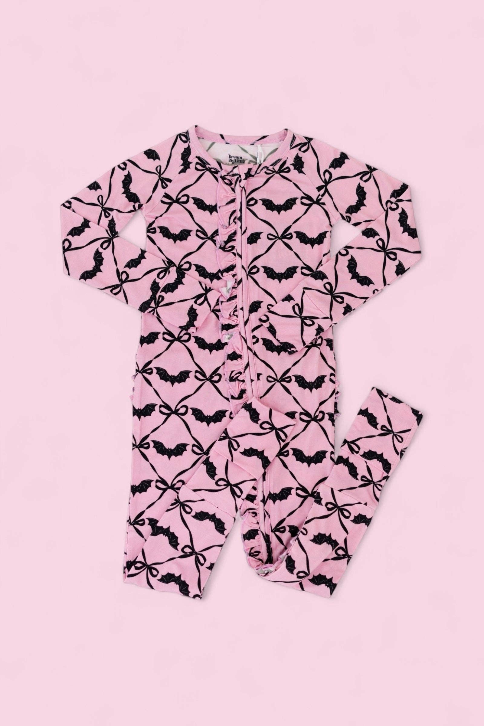 BATTY BOWS DREAM RUFFLE ROMPER