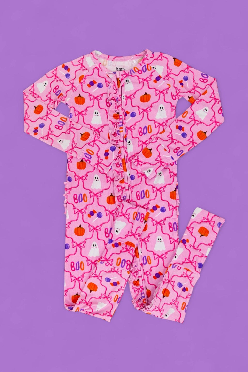 BERRY SWEET BOO DREAM RUFFLE ROMPER