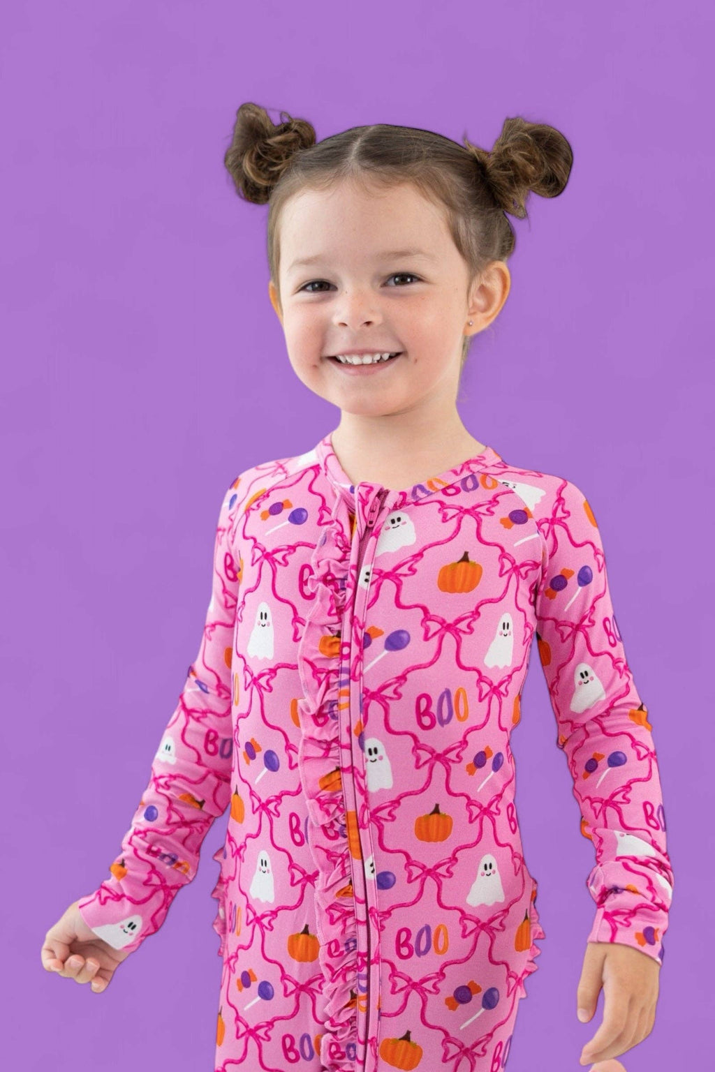 BERRY SWEET BOO DREAM RUFFLE ROMPER