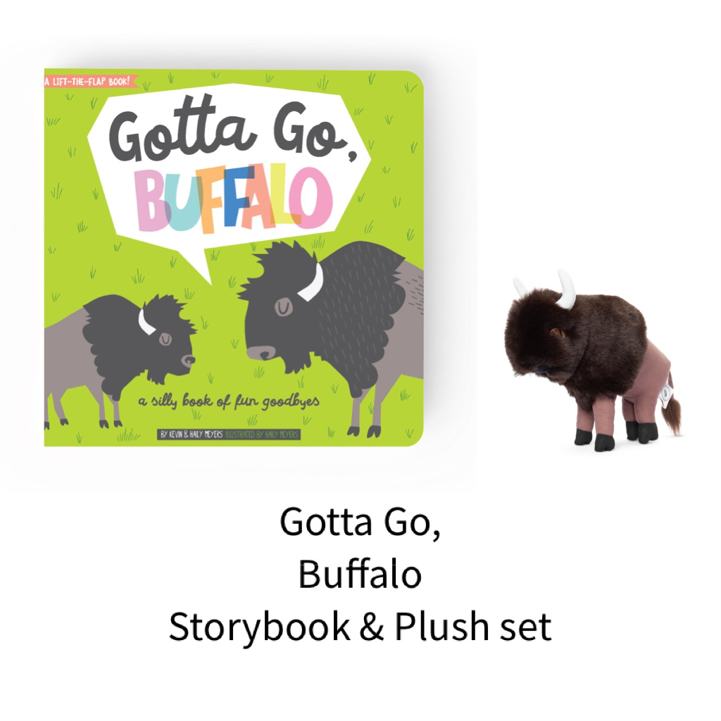 Lucy Darling - Gotta Go, Buffalo Storybook and Plush Set