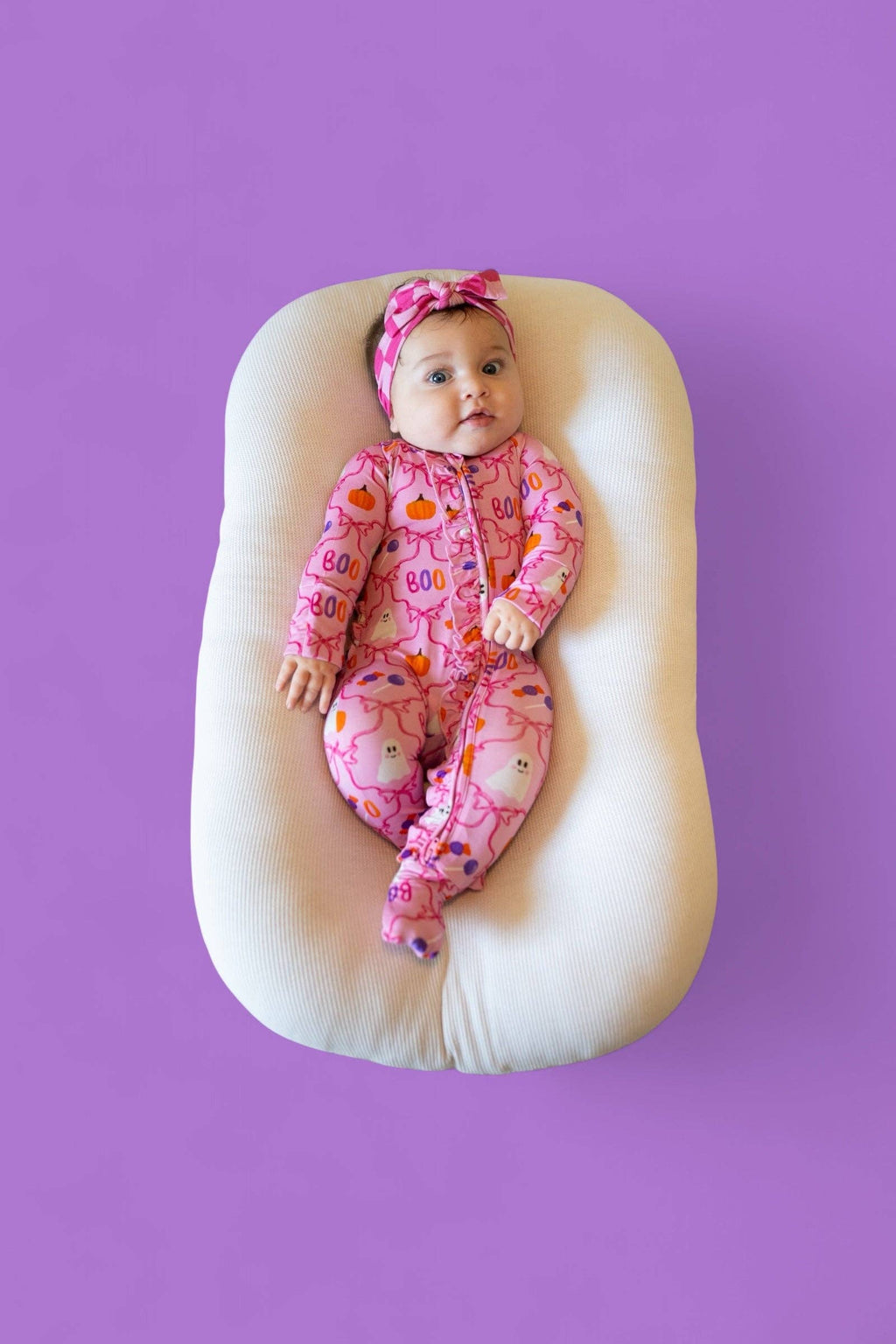 BERRY SWEET BOO DREAM RUFFLE ROMPER